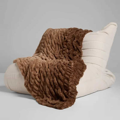 Ultra-Soft Plush Dreamer Blanket – Oversized Stretch Blanket for Bed, Couch & Year-Round Comfort