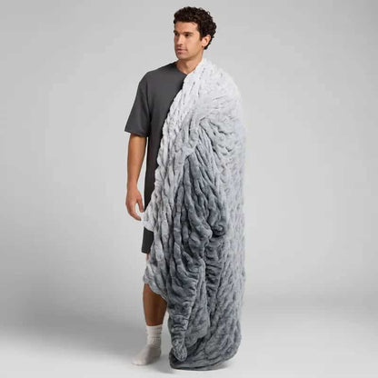Ultra-Soft Plush Dreamer Blanket – Oversized Stretch Blanket for Bed, Couch & Year-Round Comfort